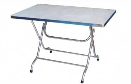 Bàn chữ nhật 610 inox