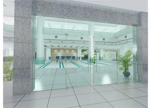 Cửa kính bản lề sàn 04