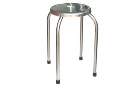 Ghế đẩu inox ống 25